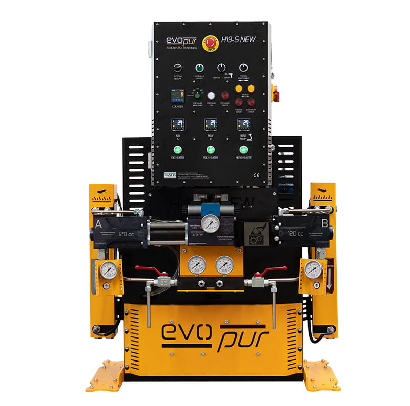 Machine de projection de mousse polyuréthane H19-S